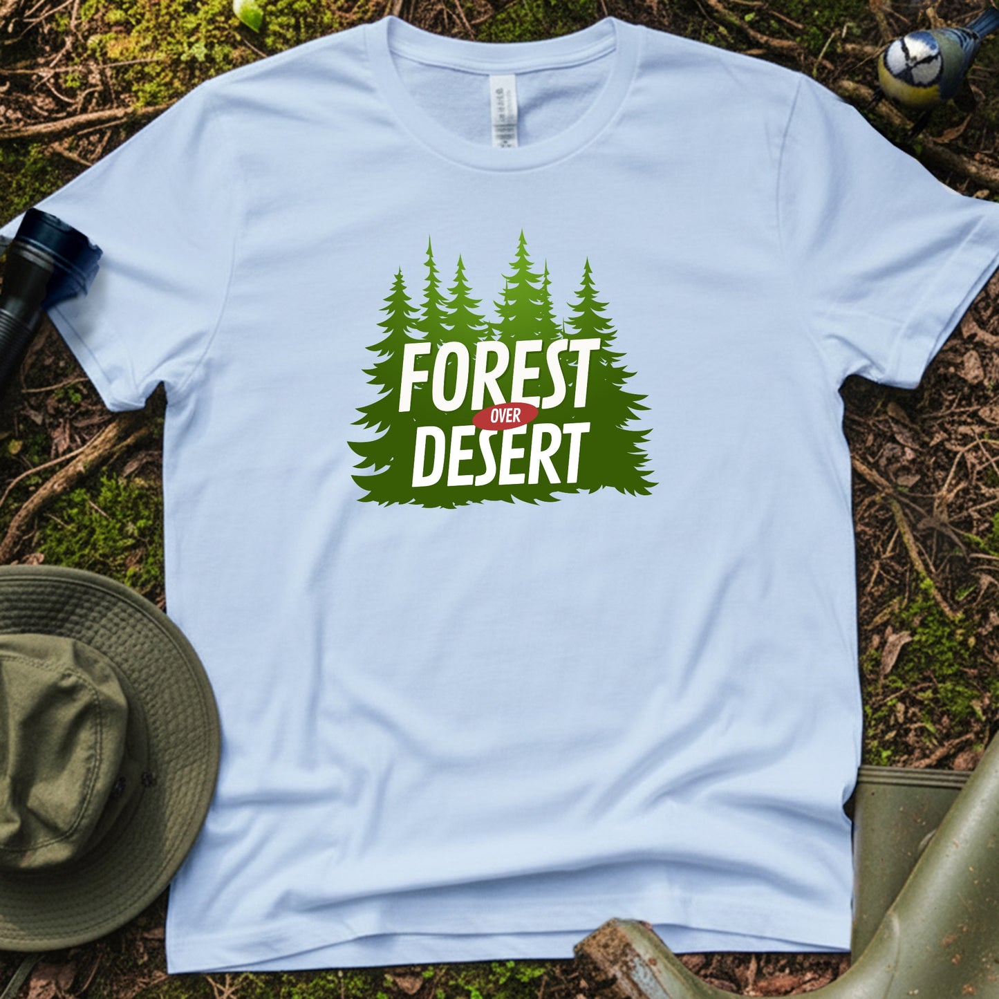 Forest over fence T-Shirt