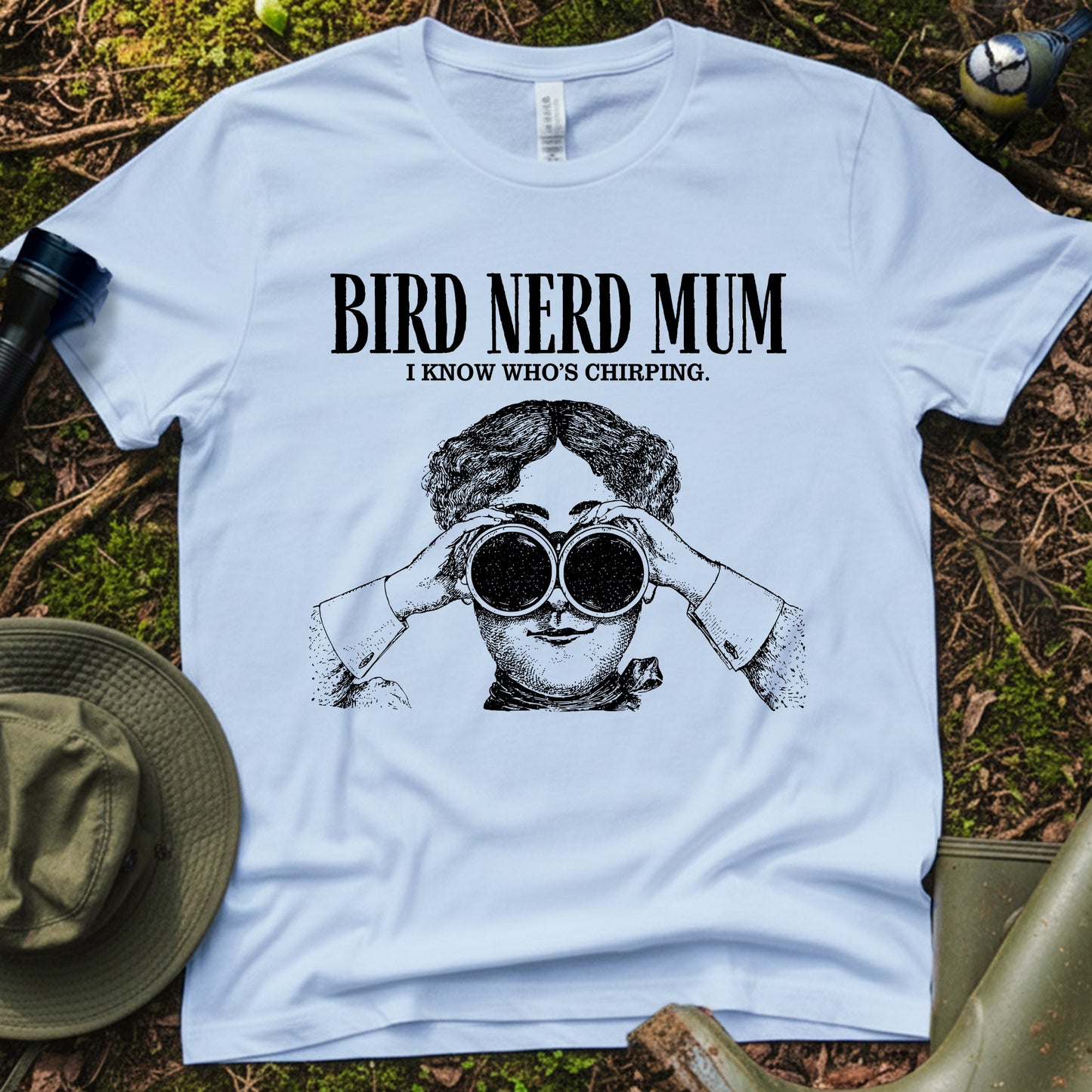 Bird Nerd Mum T-Shirt