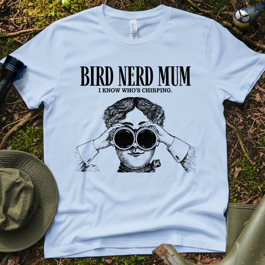 Bird Nerd Mum T-Shirt