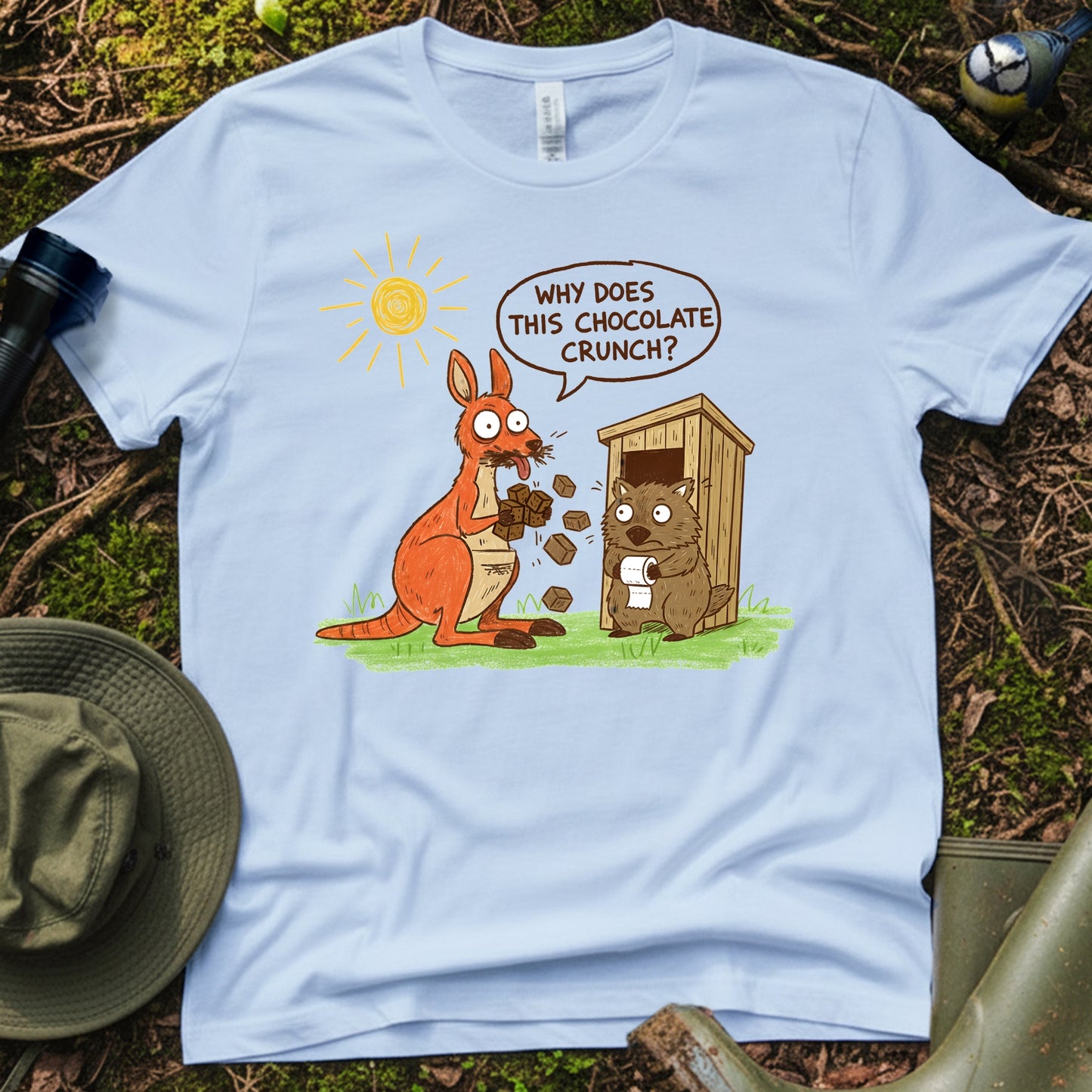 Wombat Poop Funny T-Shirt