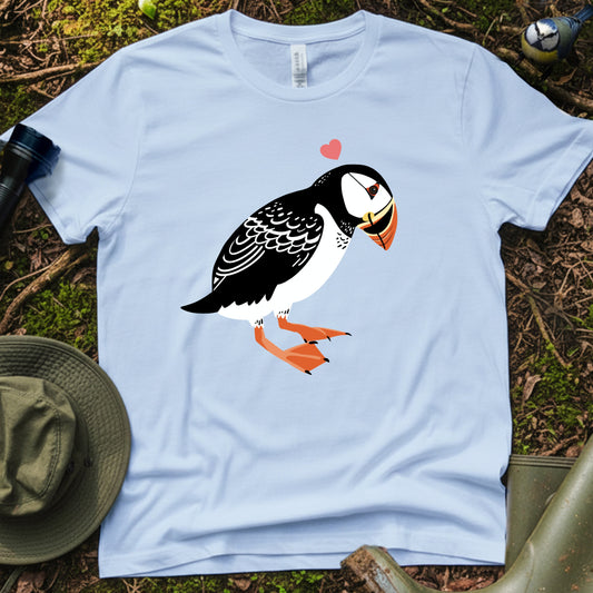 Puffin love T-Shirt (L)