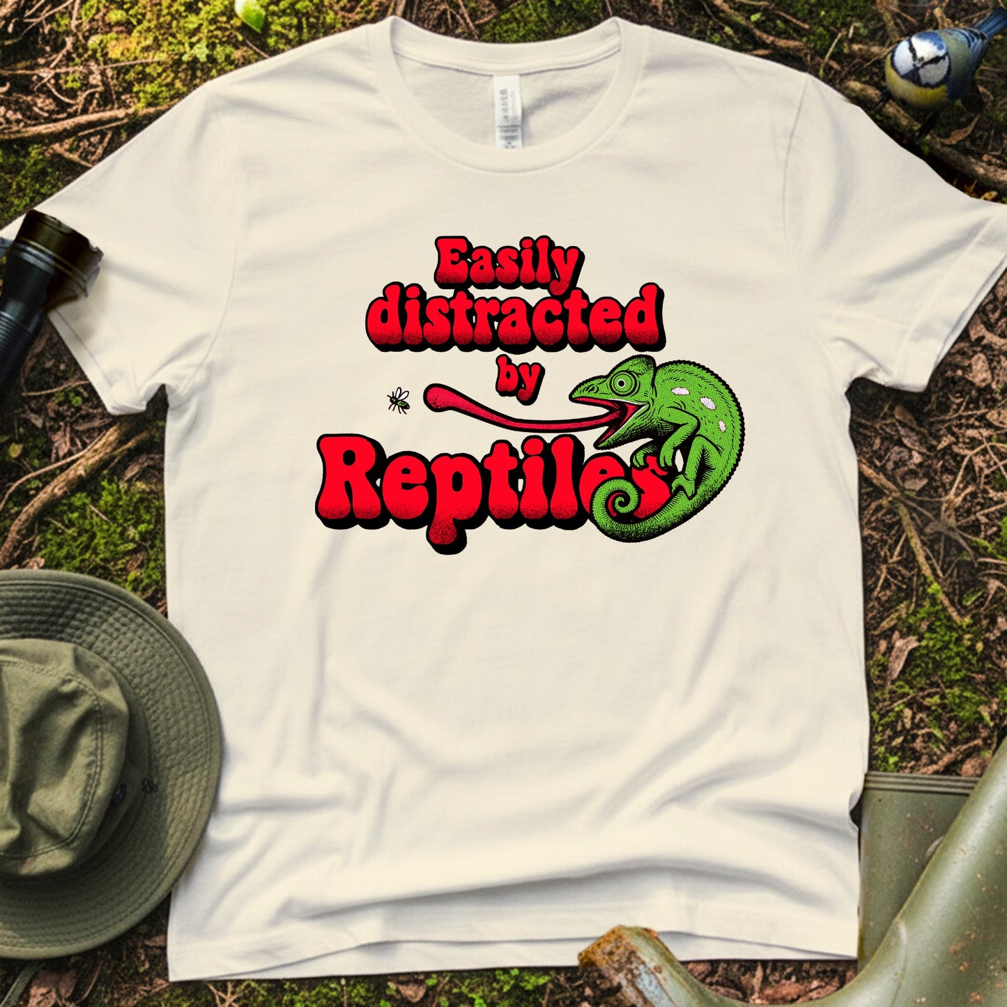 Easily distracted by reptile T-Shirt