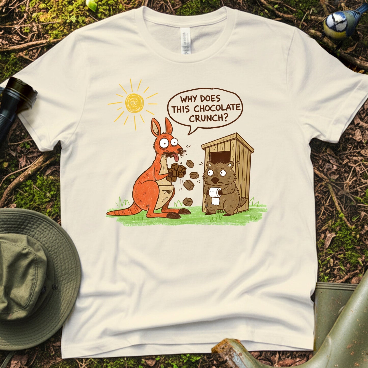 Wombat Poop Funny T-Shirt