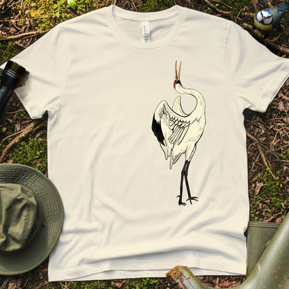 Whooping crane couple T-Shirt (R)