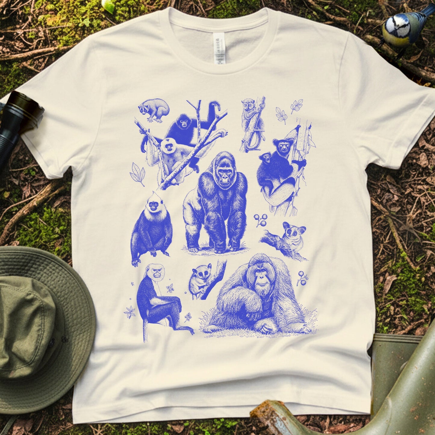Endangered primates comfort color T-Shirt