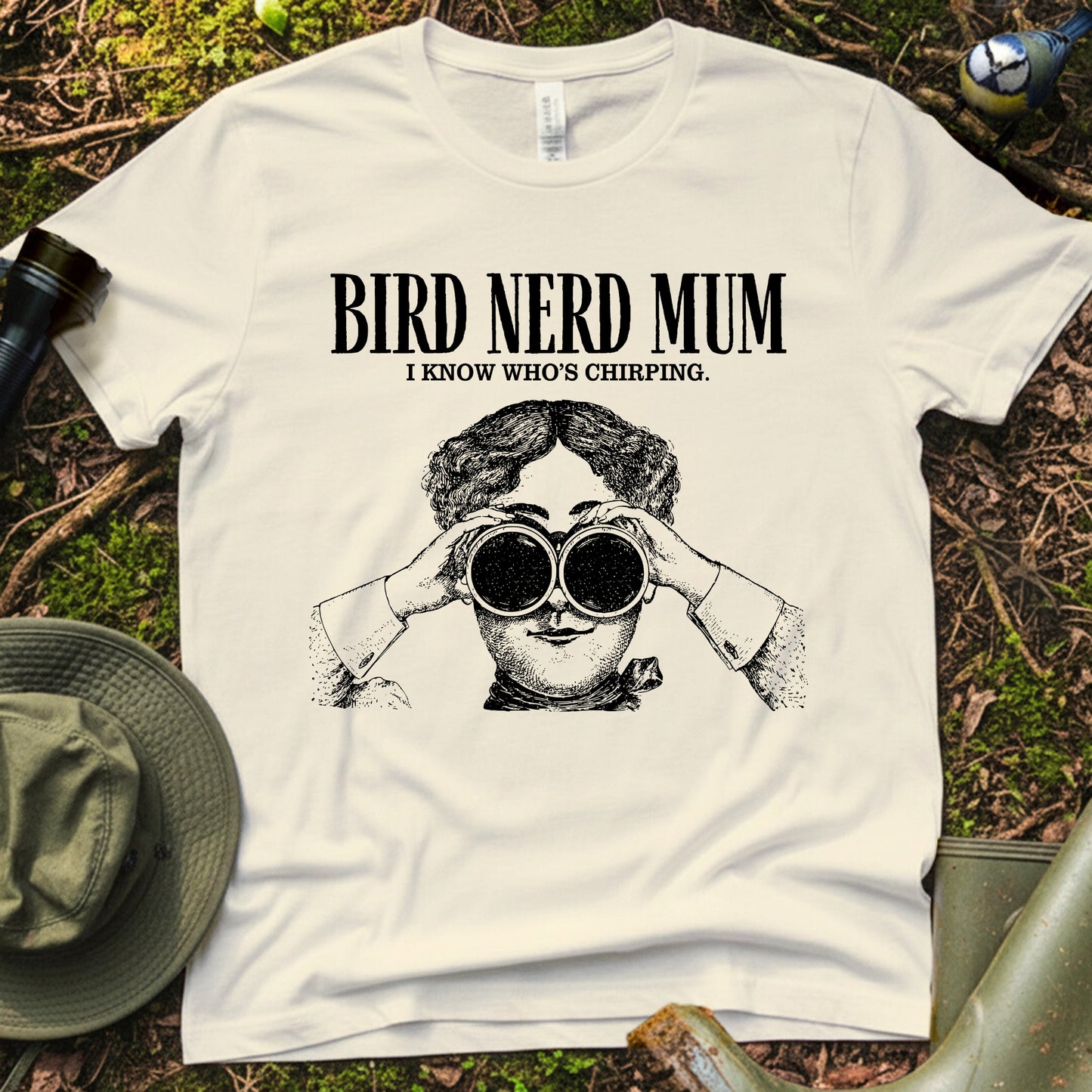 Bird Nerd Mum T-Shirt