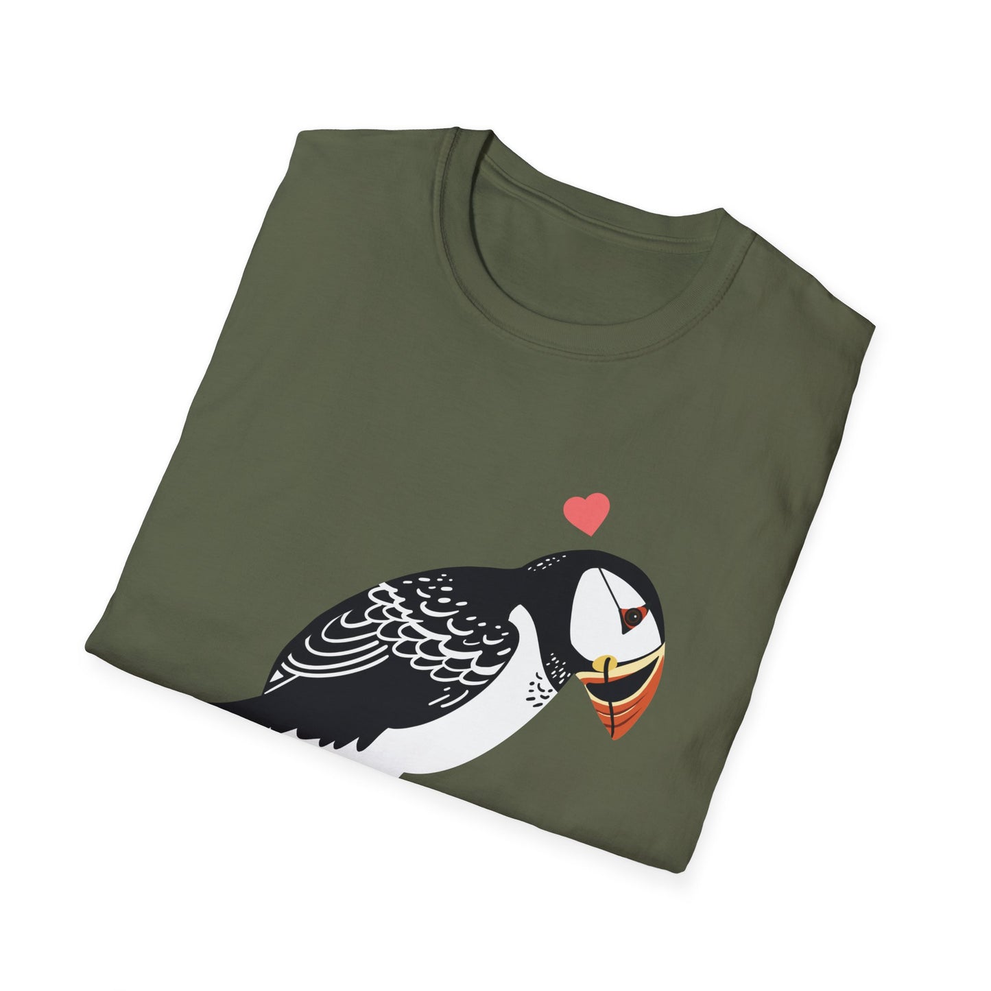 Puffin love T-Shirt (L)