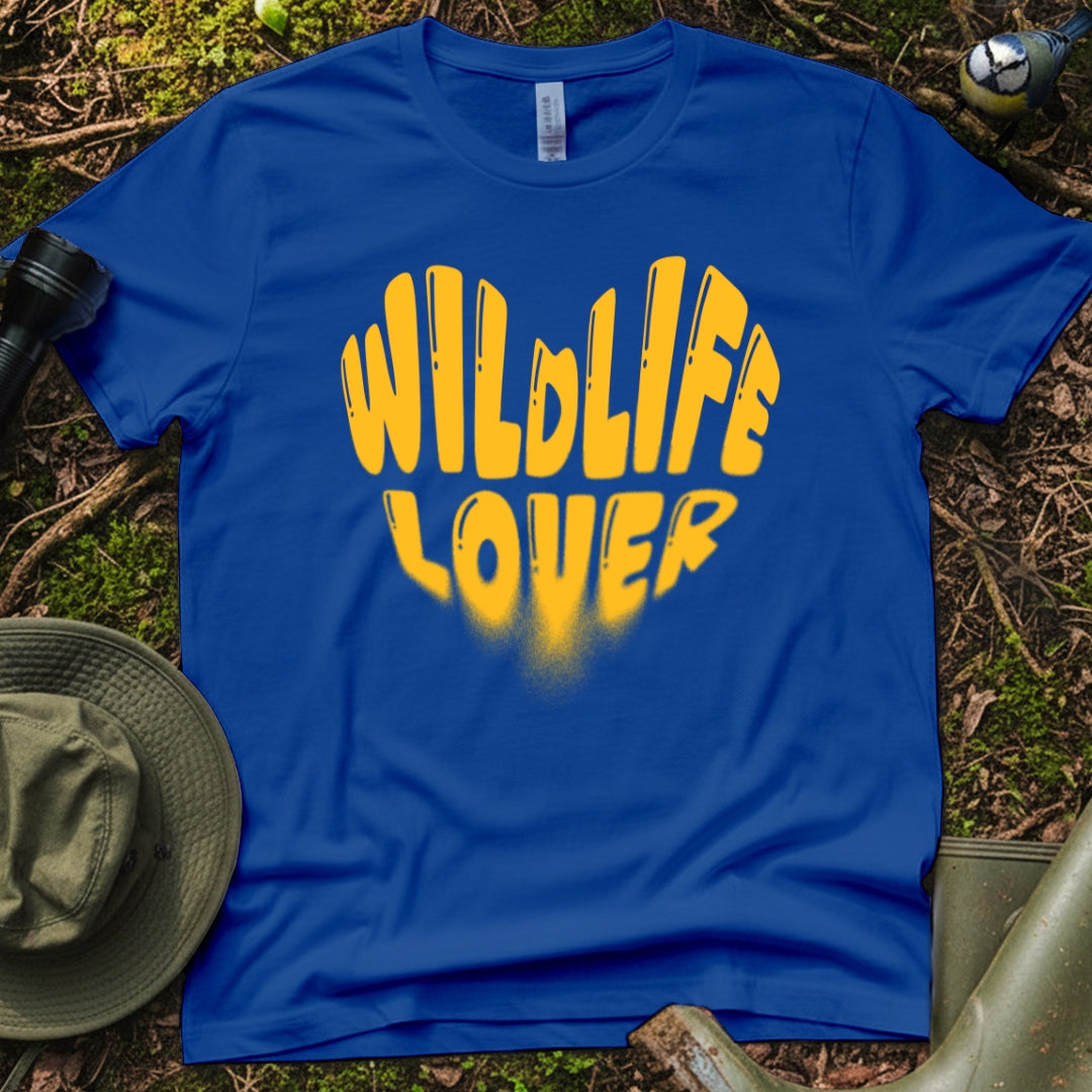 Wildlife Lover Heart Tee