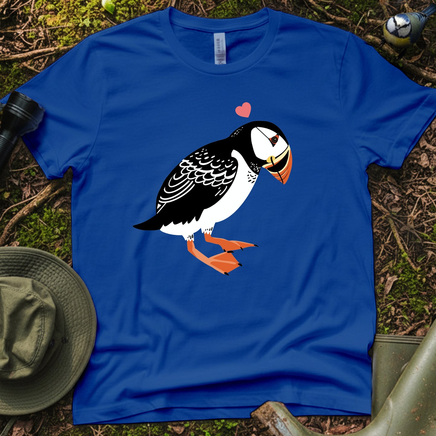 Puffin love T-Shirt (L)