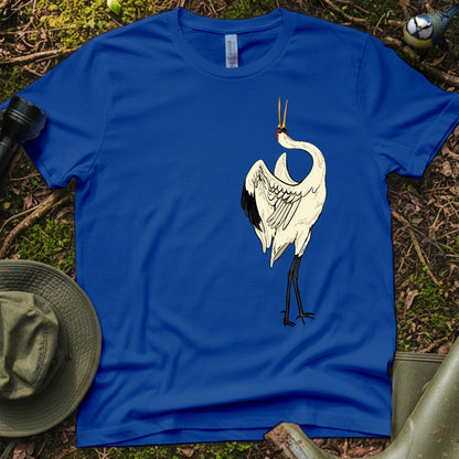 Whooping crane couple T-Shirt (R)