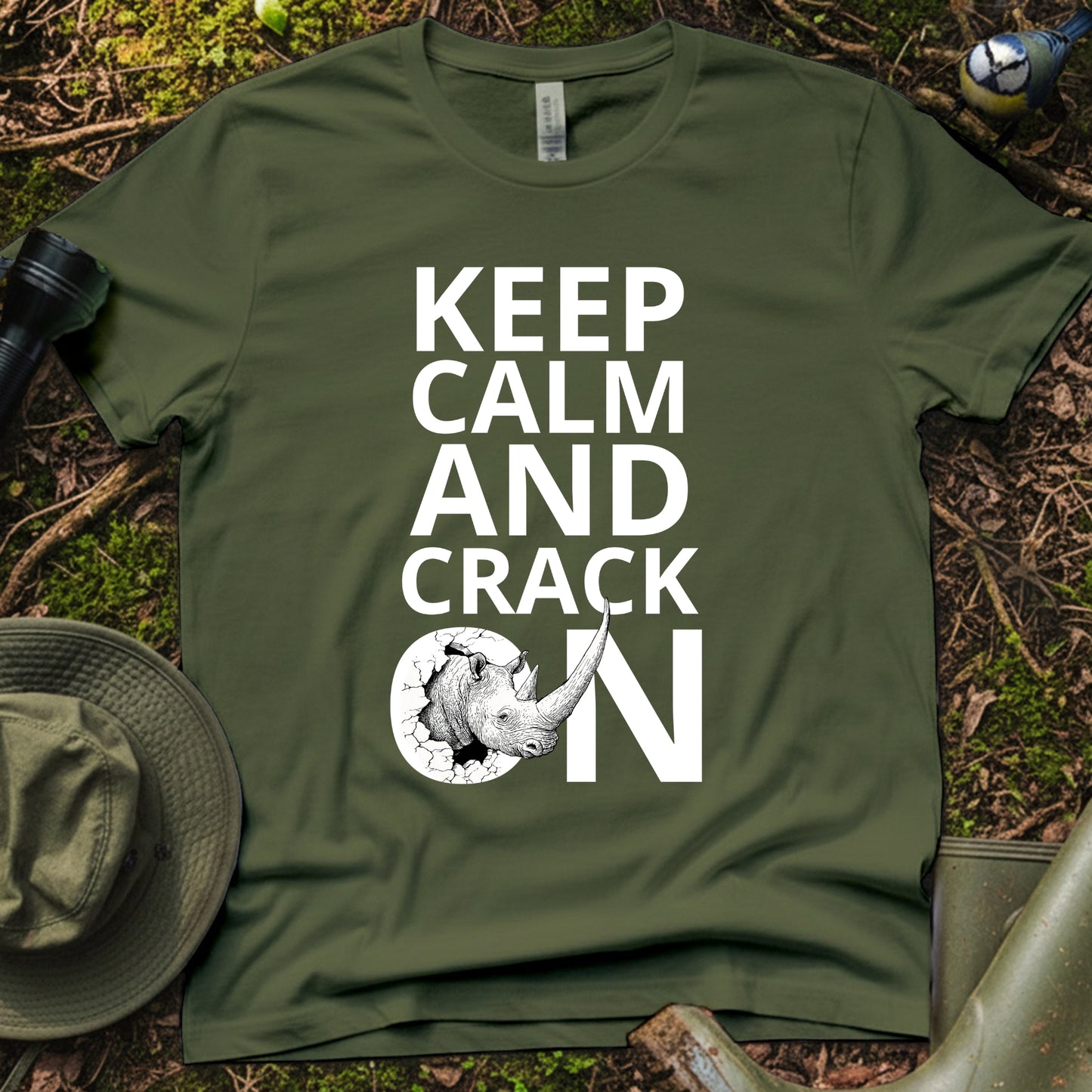 Keep calm and crack on T-Shirt