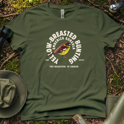 Yellow-breasted bunting Unisex T-Shirt