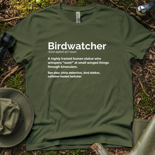 Birdwatcher definition Funny Tshirt
