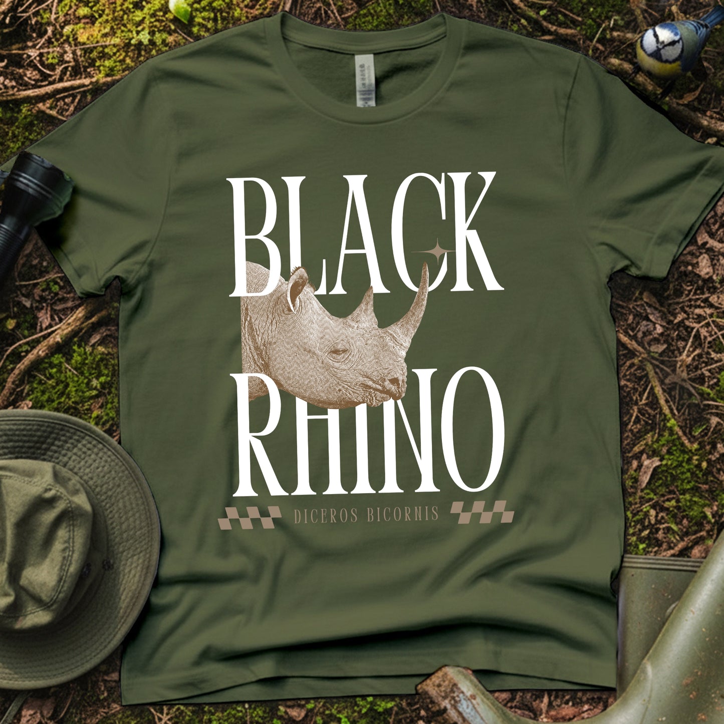 Black rhinoceros T-Shirt
