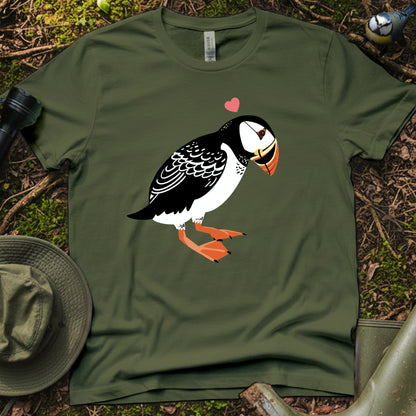 Puffin love T-Shirt (L)