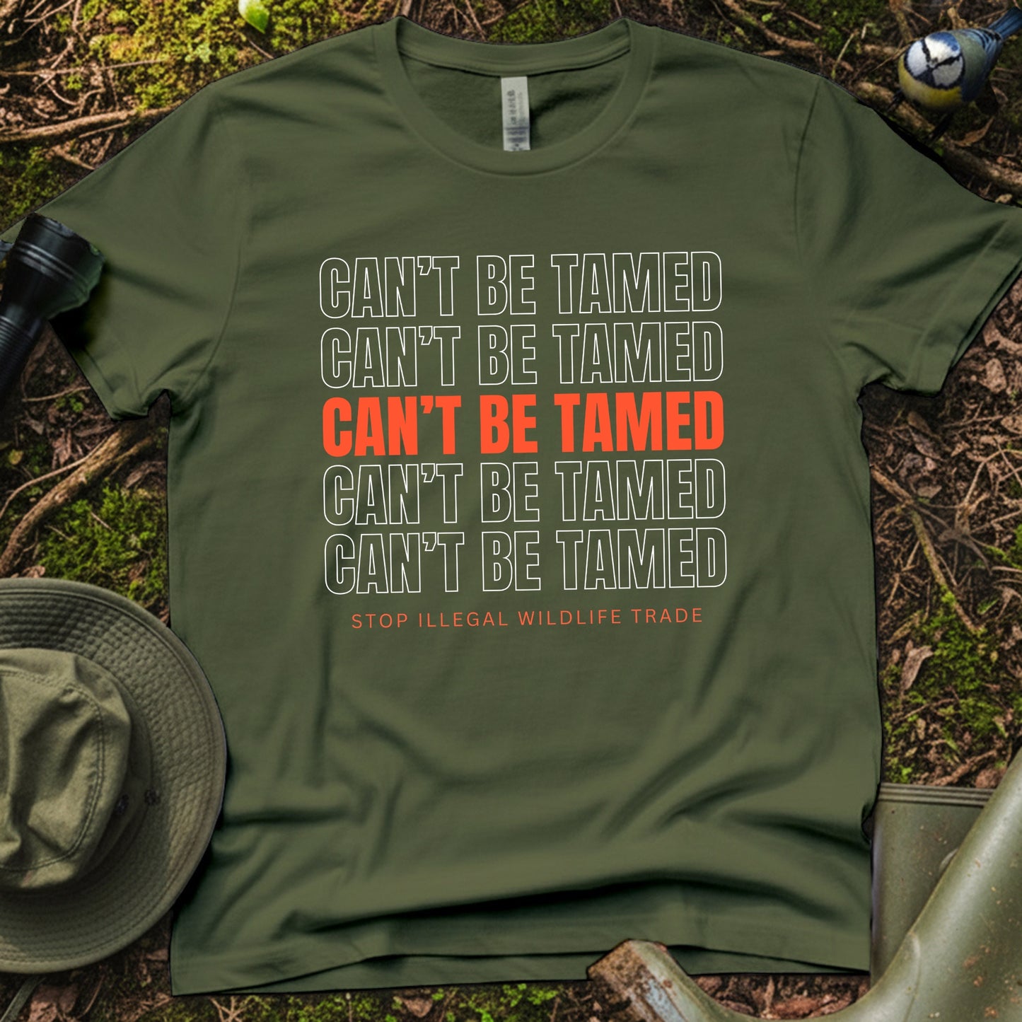 wildlife can't be tamed T-Shirt