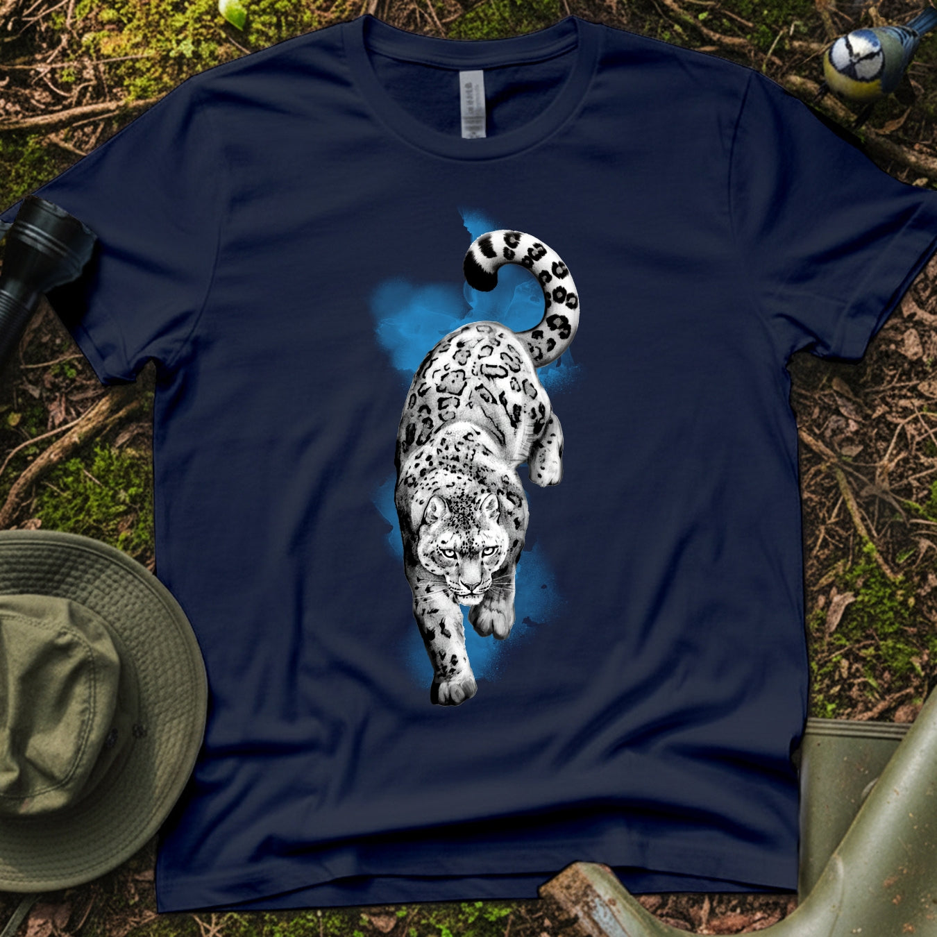 Snow leopard unisex T-Shirt