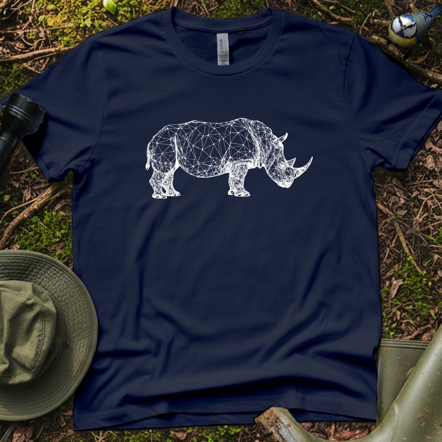 Geometric rhinoceros T-Shirt