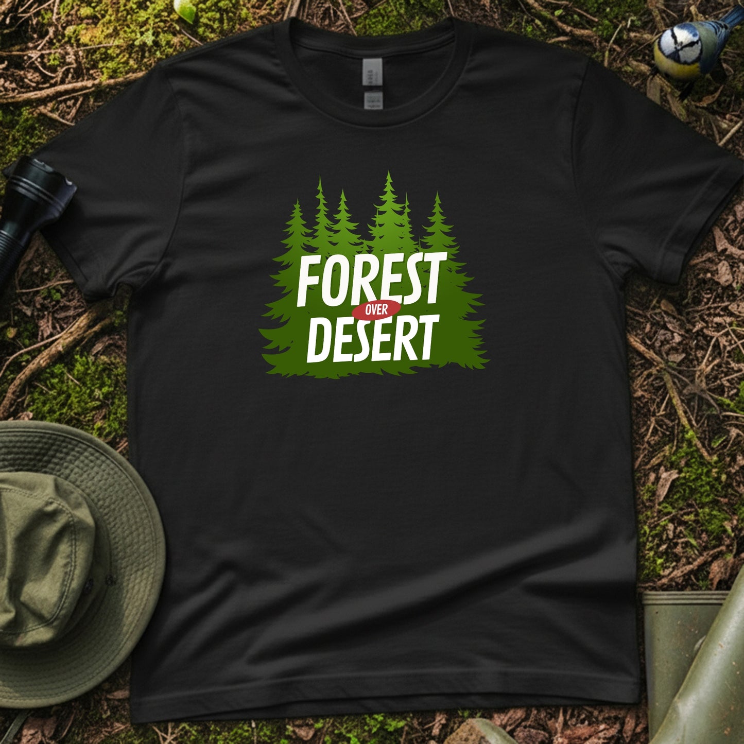 Forest over fence T-Shirt