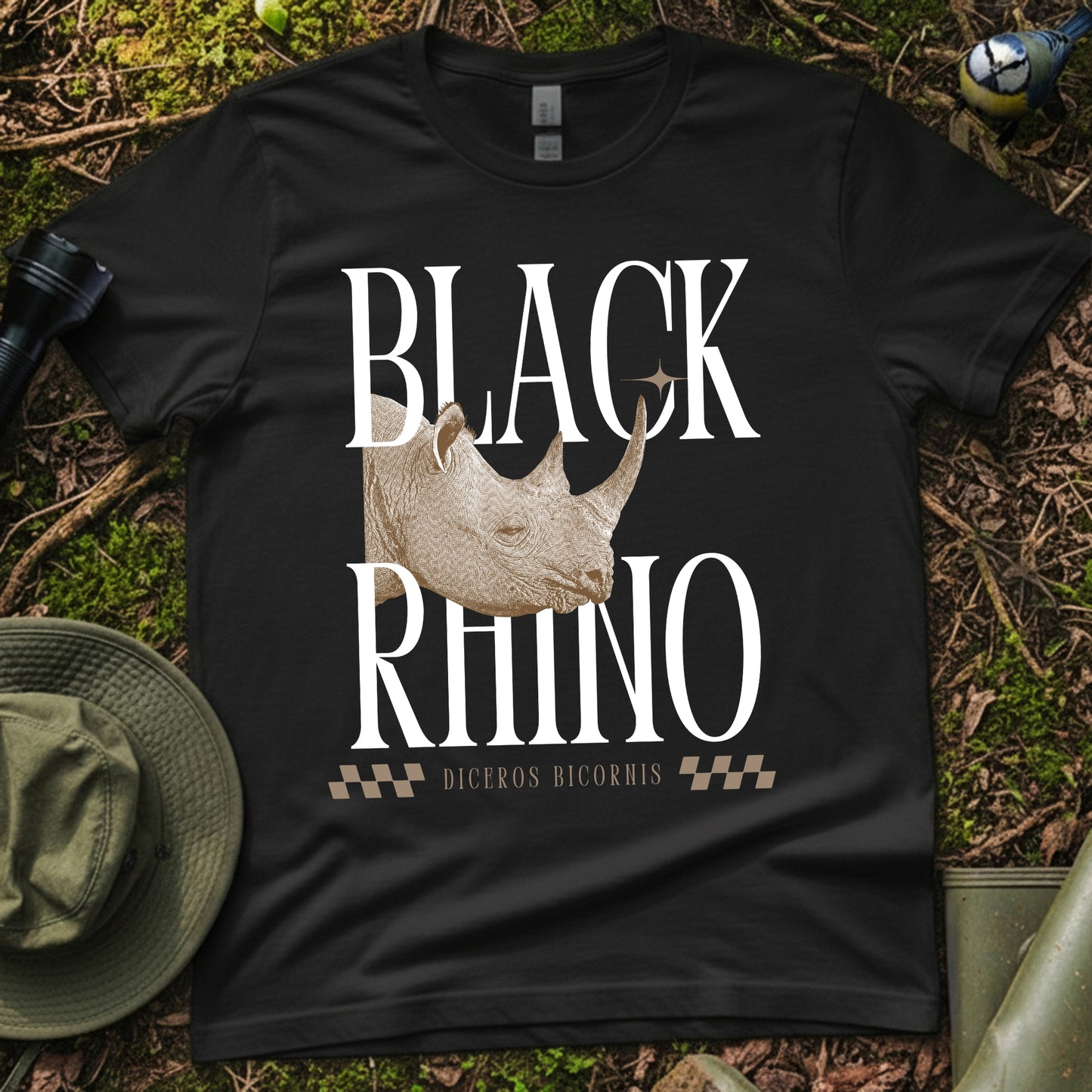 Black rhinoceros T-Shirt