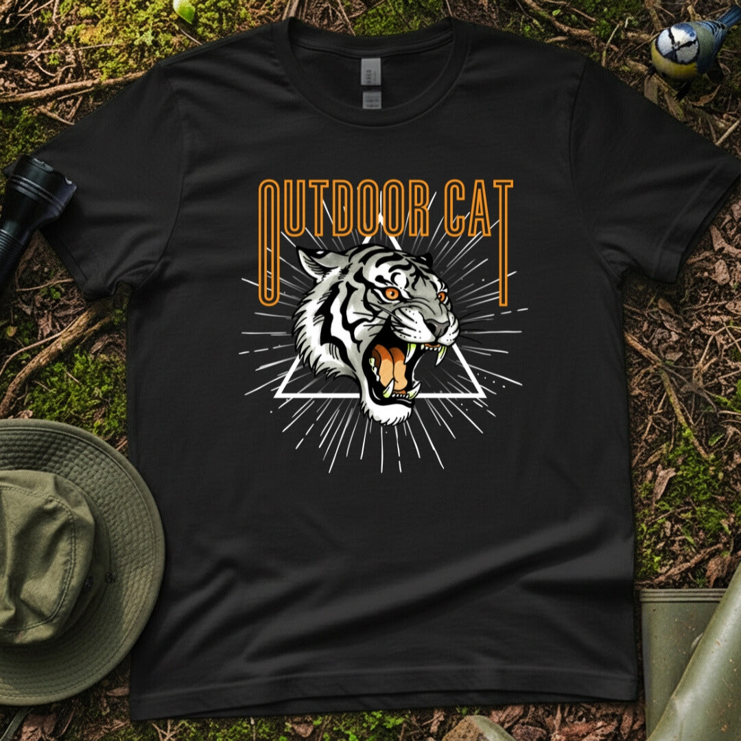 Outdoor wild cat Tiger Tshirt