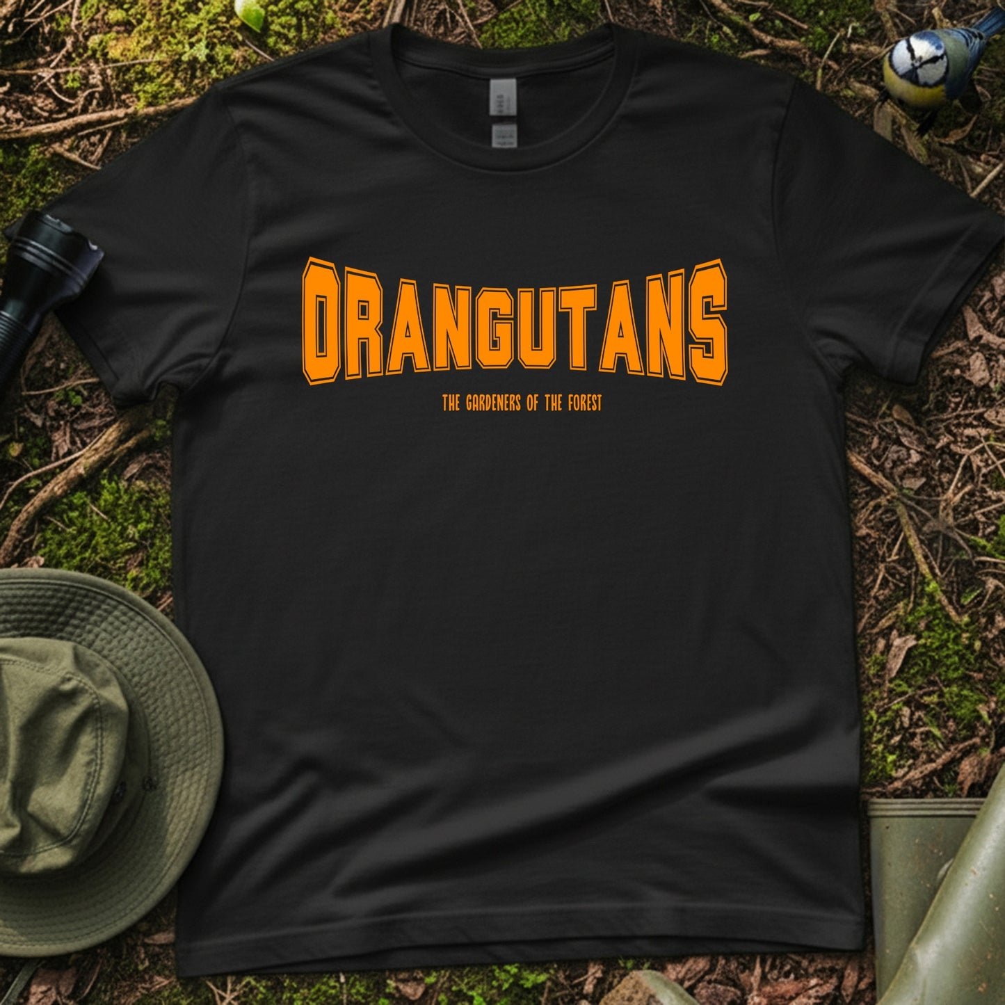 orangutans Text T-Shirt