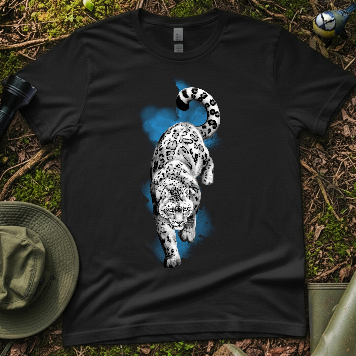 Snow leopard unisex T-Shirt