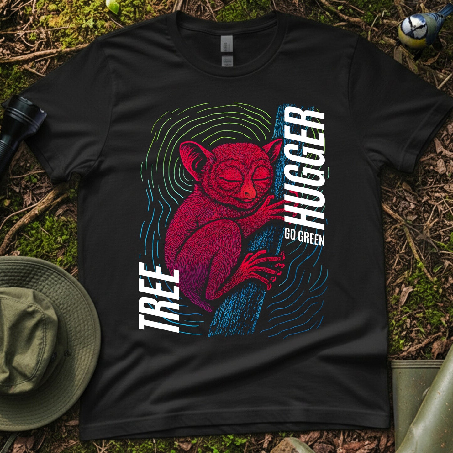 Tree Hugger Pygmy tarsier T-Shirt