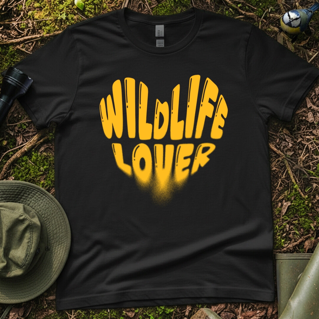 Wildlife Lover Heart Tee