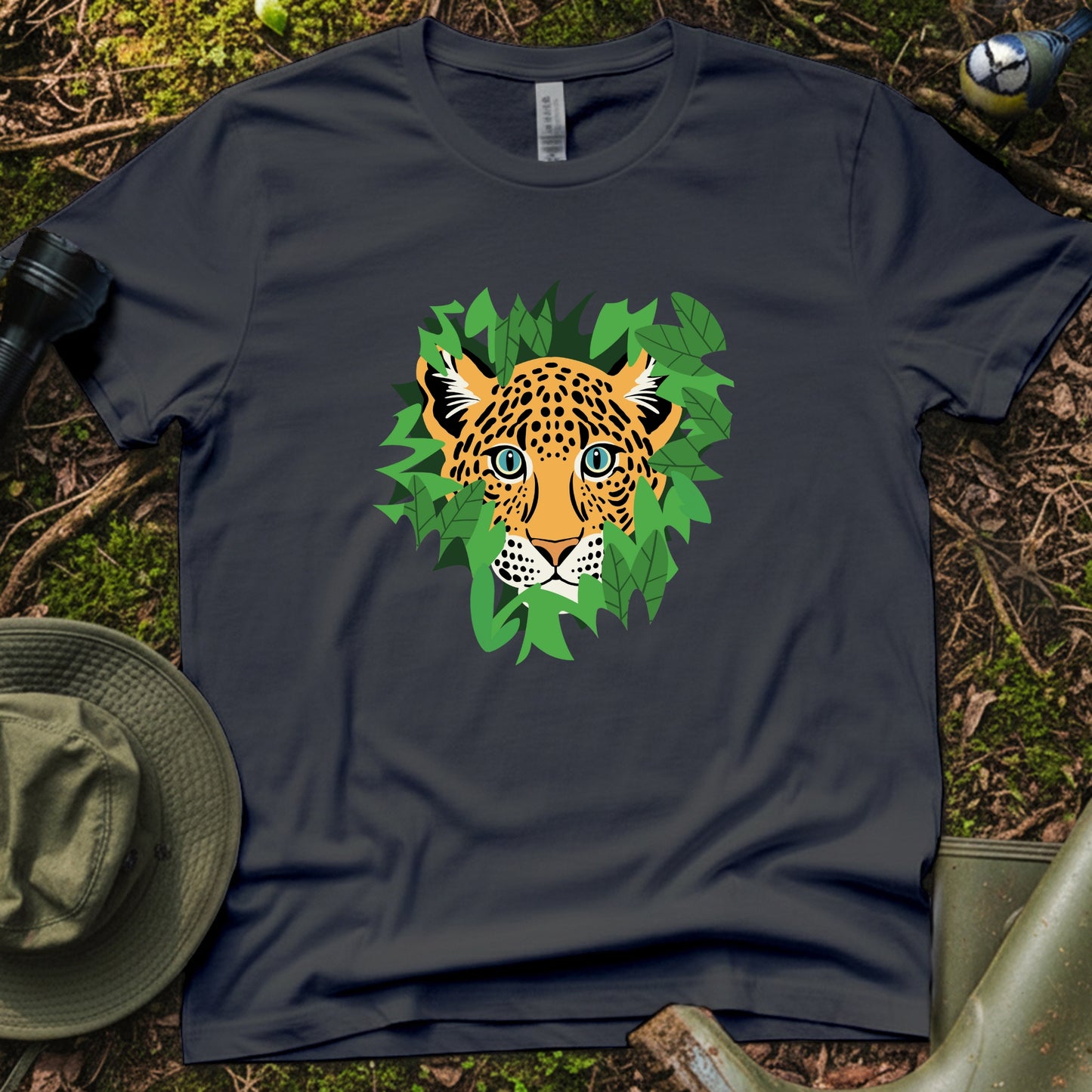Javan leopard hiding T-Shirt