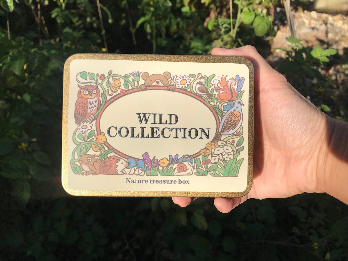 Wild Collection 8-in-1 Travel Game Box | Hand-Illustrated Magnetic Pocket Toy Set (Ages 3+)