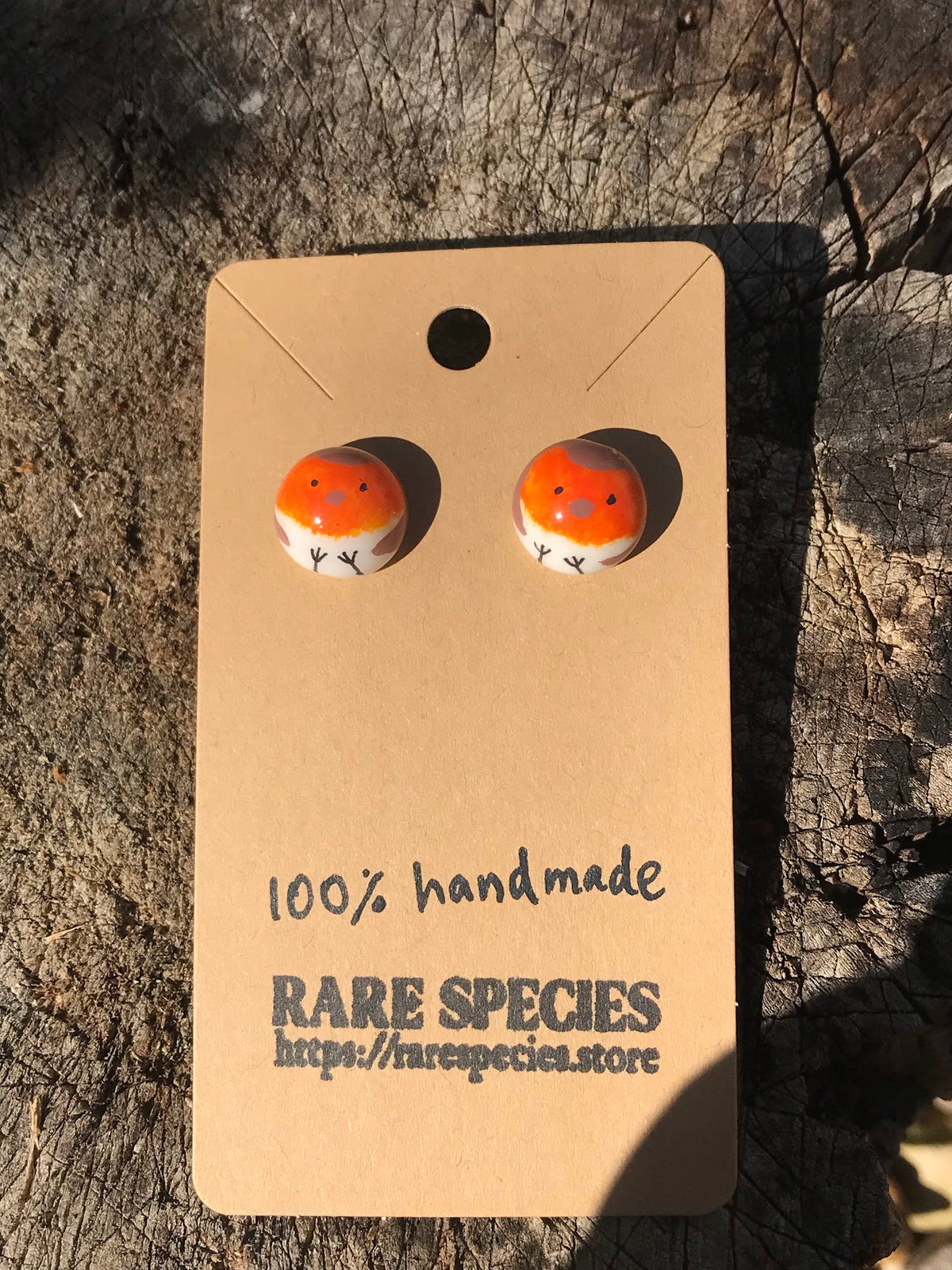 Hand-Painted Seal Stud Earrings | Cute Animal Lover Gift & Hypoallergenic Resin Jewellery (UK Stock)