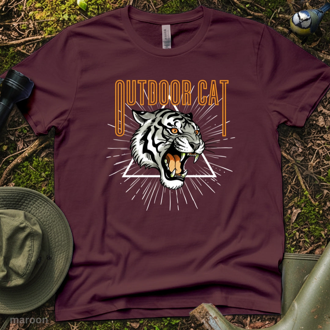 Outdoor wild cat Tiger Tshirt