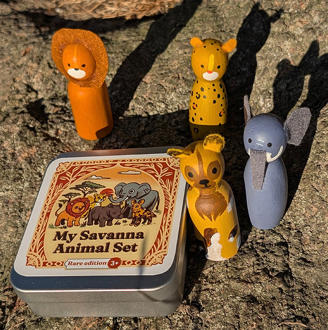 Savanna animal Set