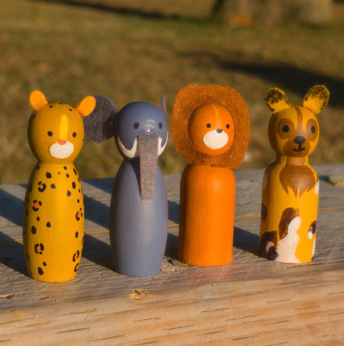 Savanna animal Set