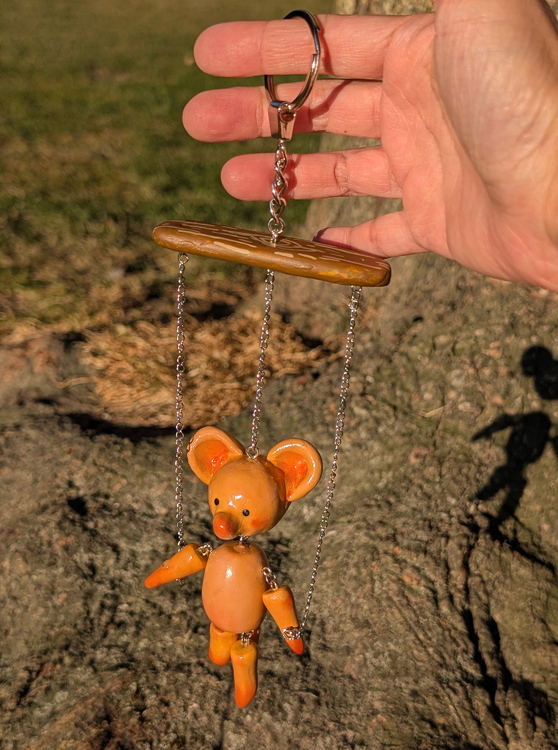 Handmade Rare Animal Marionette String Puppet