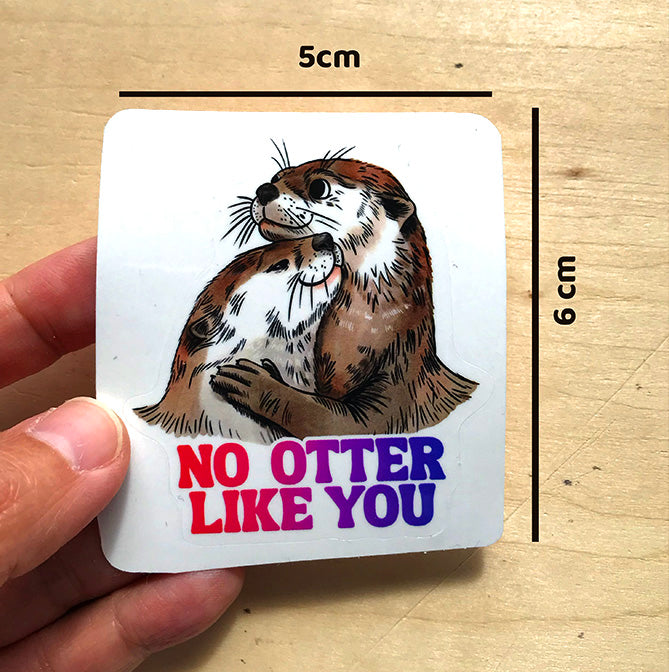 No otter like you sticker