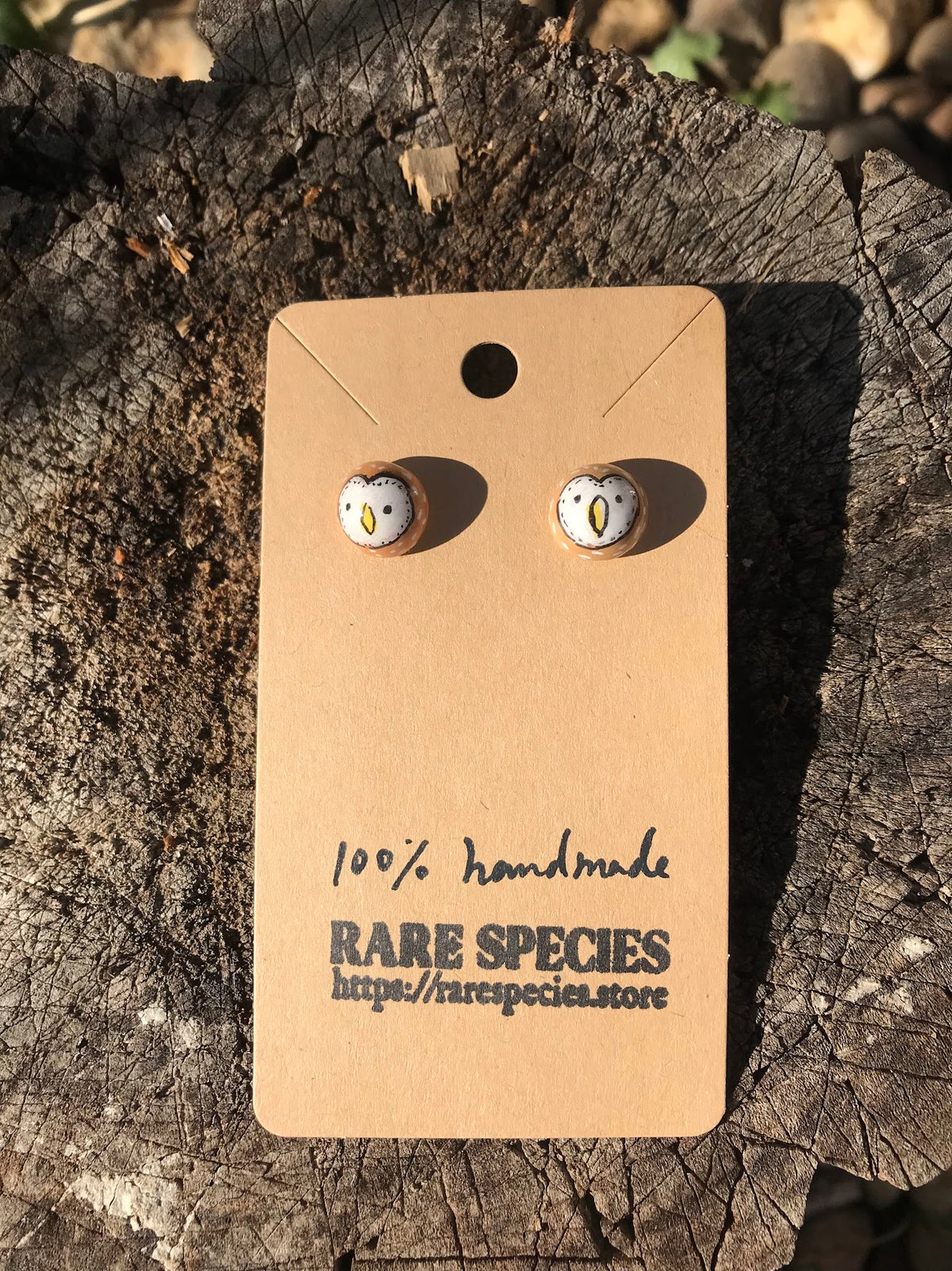 Hand-Painted Seal Stud Earrings | Cute Animal Lover Gift & Hypoallergenic Resin Jewellery (UK Stock)