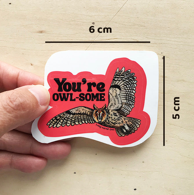 Owl You're Owl-some sticker