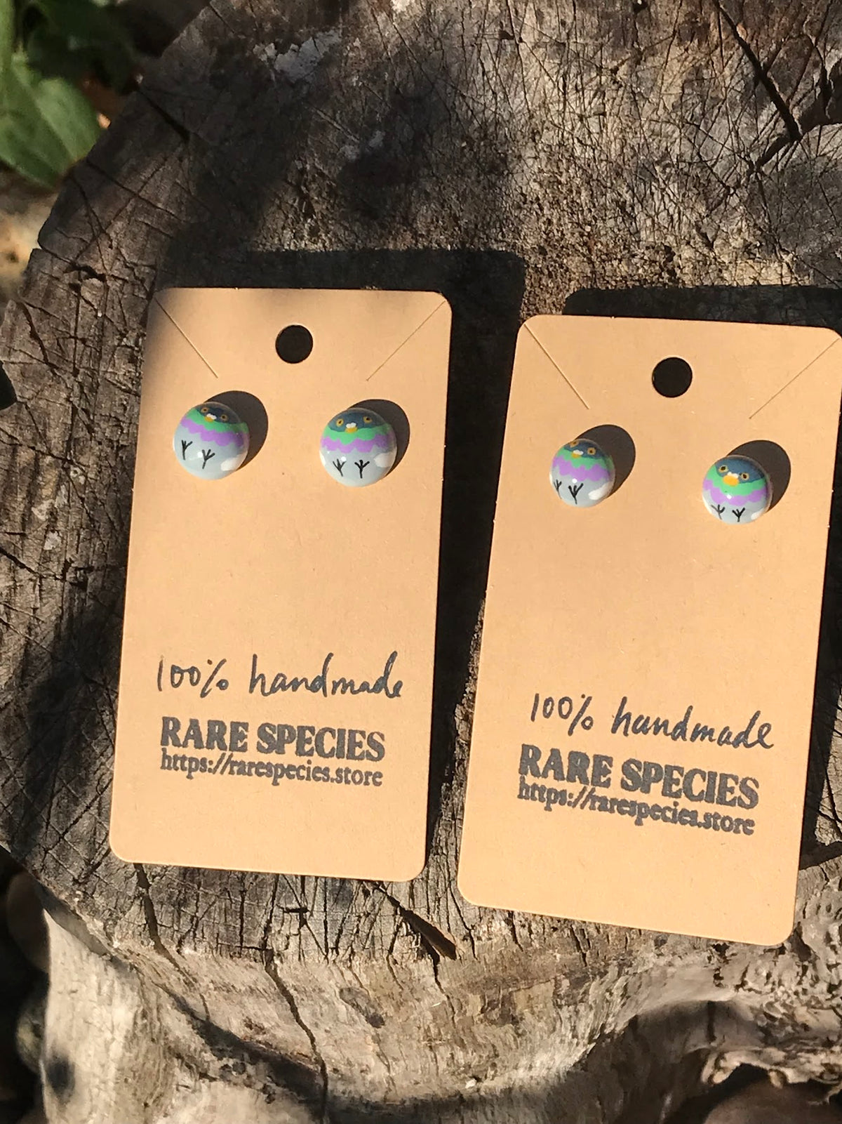 Hand-Painted Seal Stud Earrings | Cute Animal Lover Gift & Hypoallergenic Resin Jewellery (UK Stock)