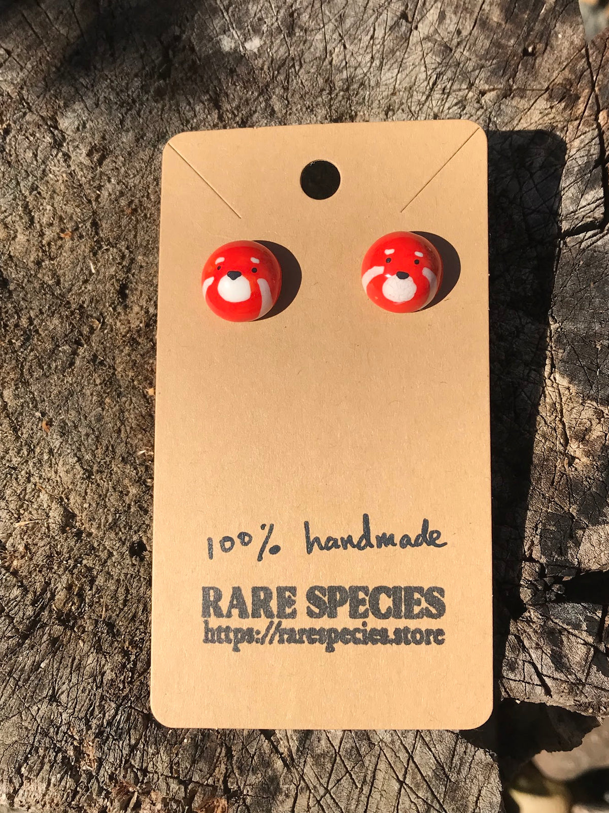 Hand-Painted Seal Stud Earrings | Cute Animal Lover Gift & Hypoallergenic Resin Jewellery (UK Stock)