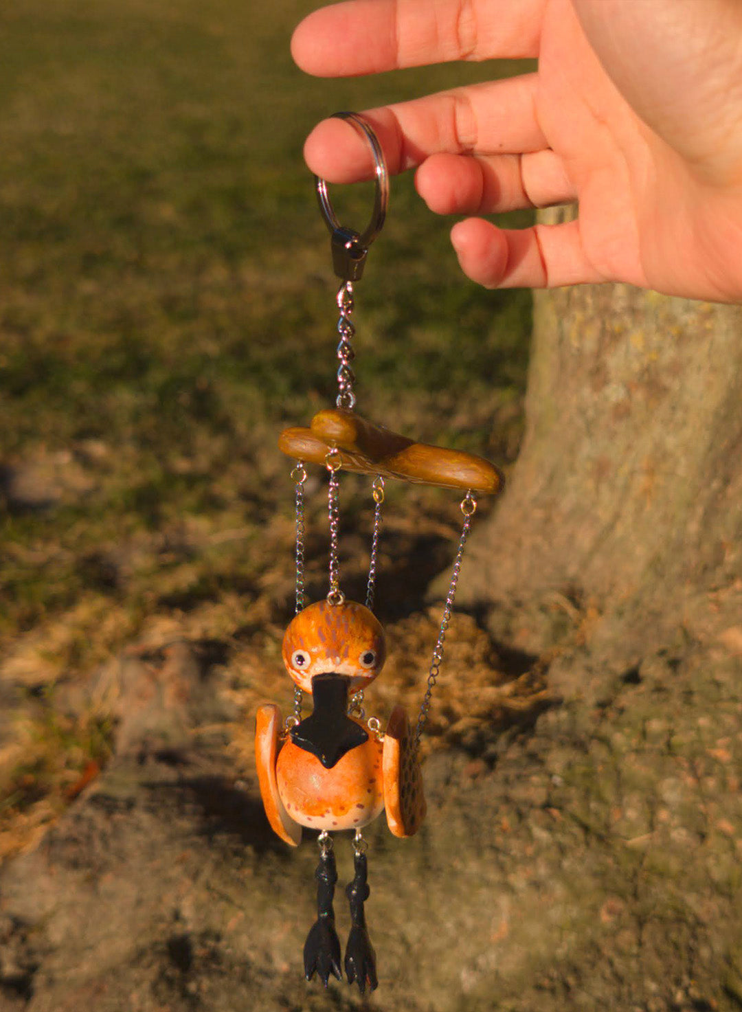Handmade Rare Animal Marionette String Puppet