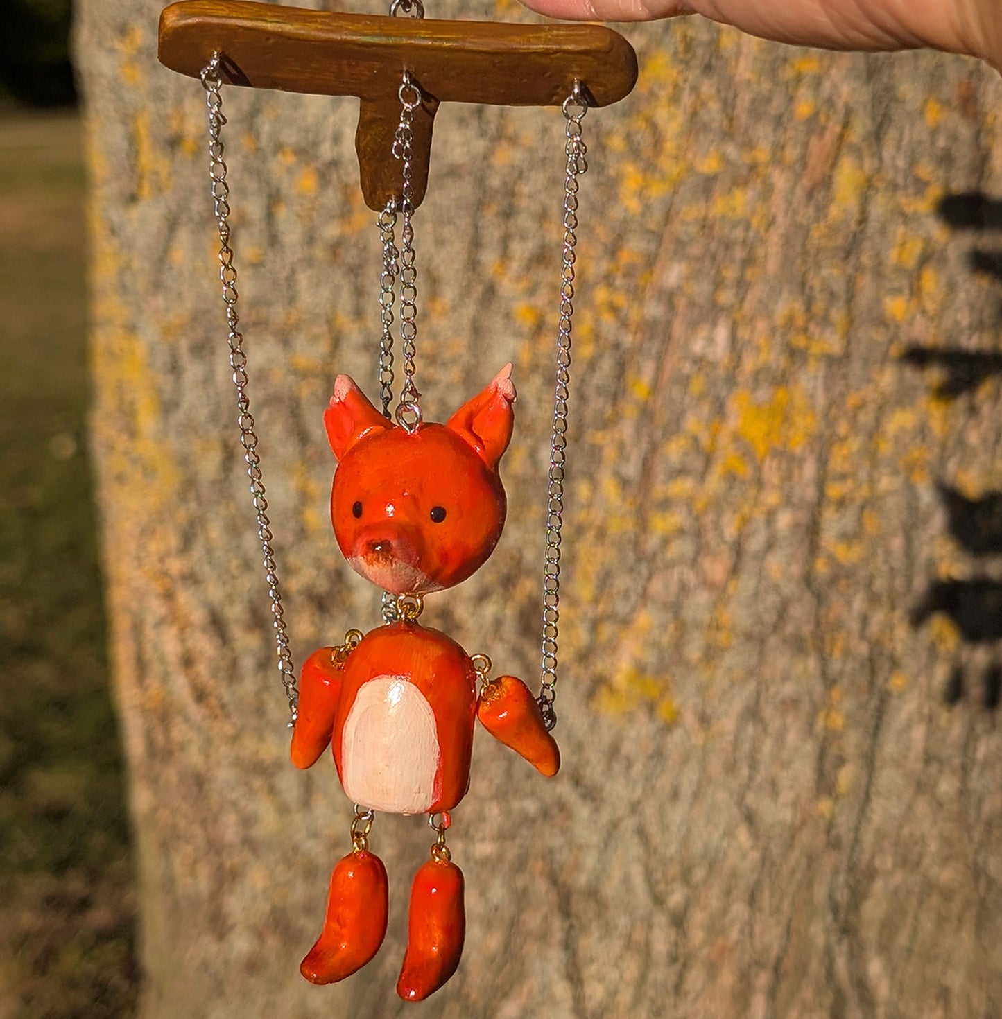 Handmade Rare Animal Marionette String Puppet